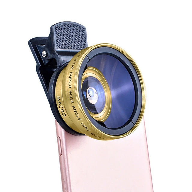 Universal 2-in-1 Smartphone Camera Lens Kit