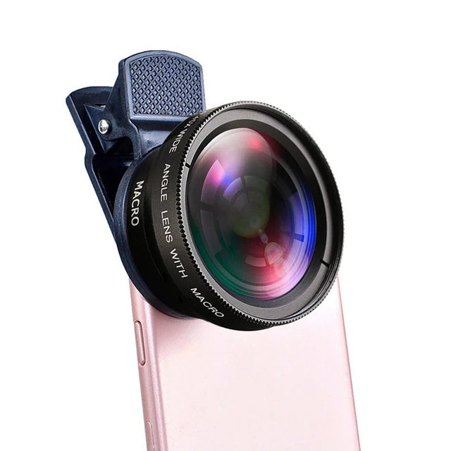 Universal 2-in-1 Smartphone Camera Lens Kit