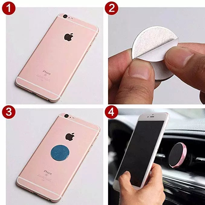 Universal Magnetic Phone Mount Metal Plate