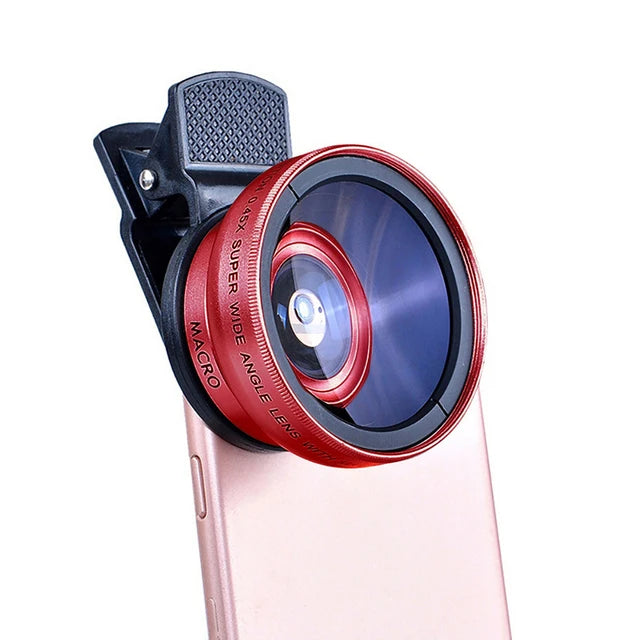 Universal 2-in-1 Smartphone Camera Lens Kit