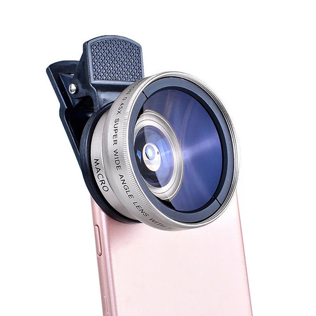 Universal 2-in-1 Smartphone Camera Lens Kit