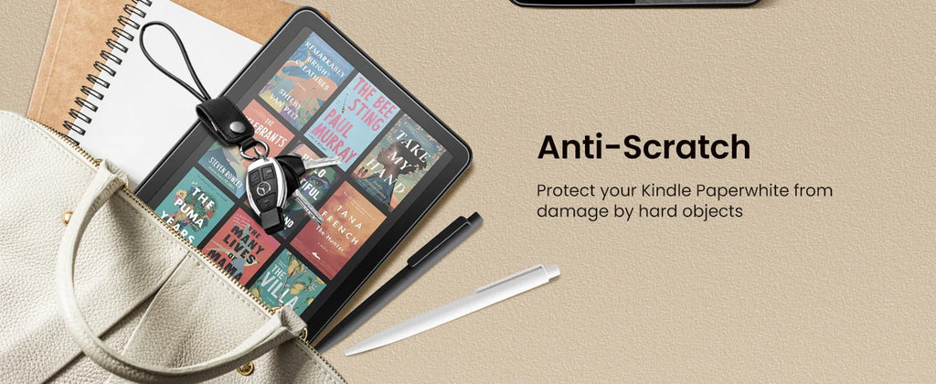2-Pack PET Screen Protector for Kindle Paperwhite 2024