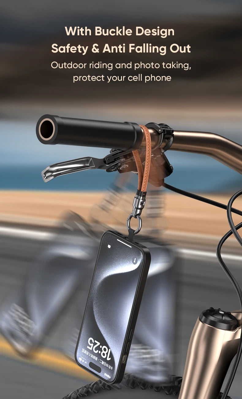 Type-C Quick Charge Cable with Anti-Loss Strap