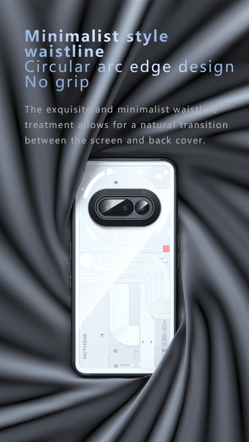 Shockproof Clear Case – Nothing Phone 3a