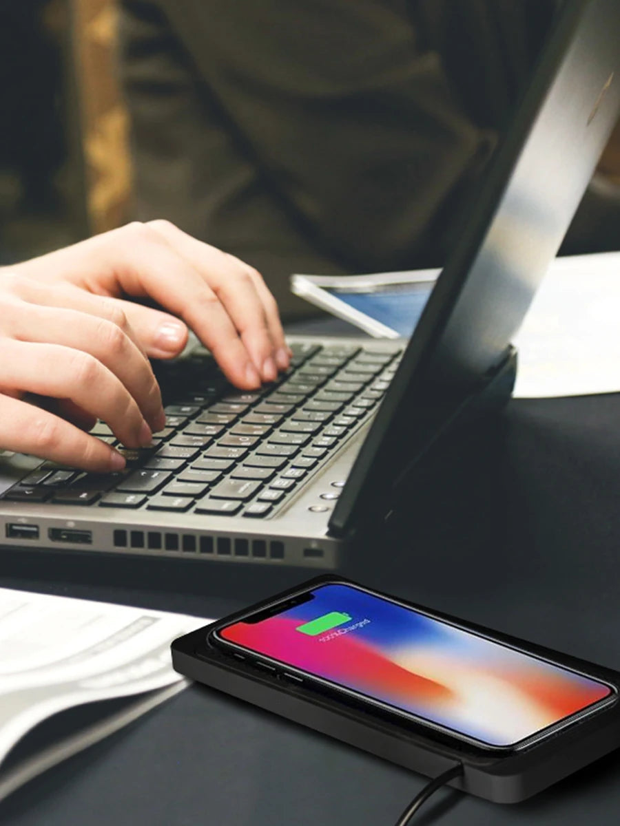 15W Non-Slip Wireless Car Charger Pad