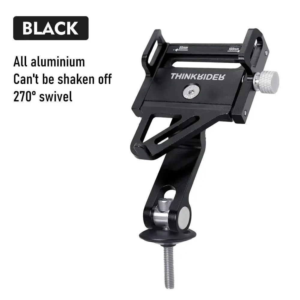 Adjustable Aluminum Bike Phone Mount – Non-Slip