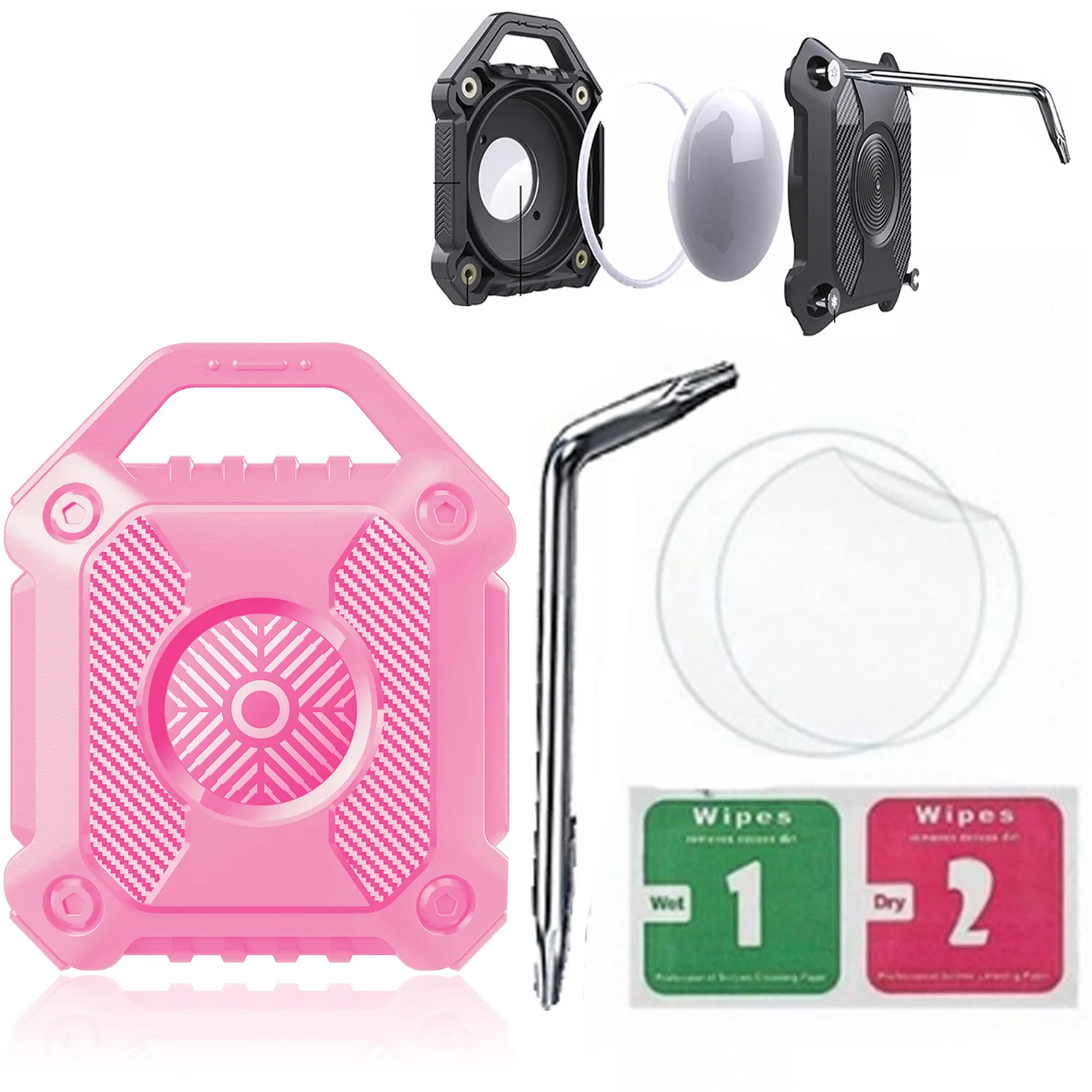 GPS Tracker Lock Case for Luggage & Backpack