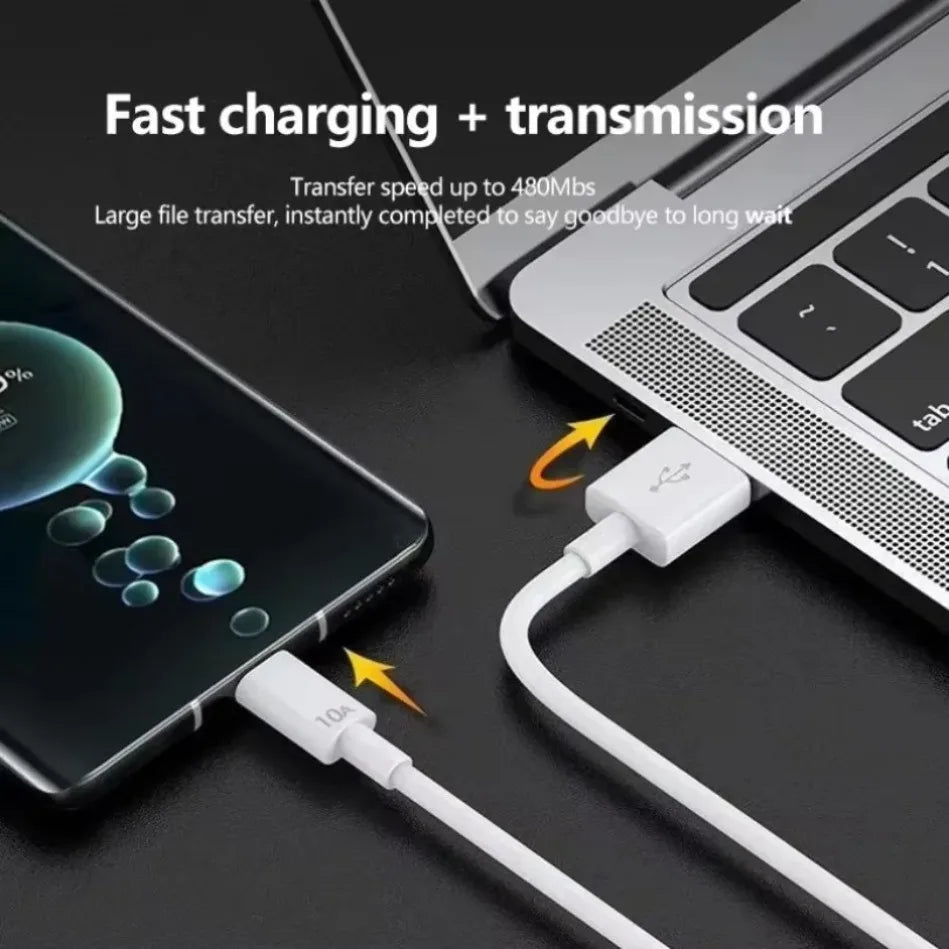 Universal USB-C Data & Charging Cable – 120W