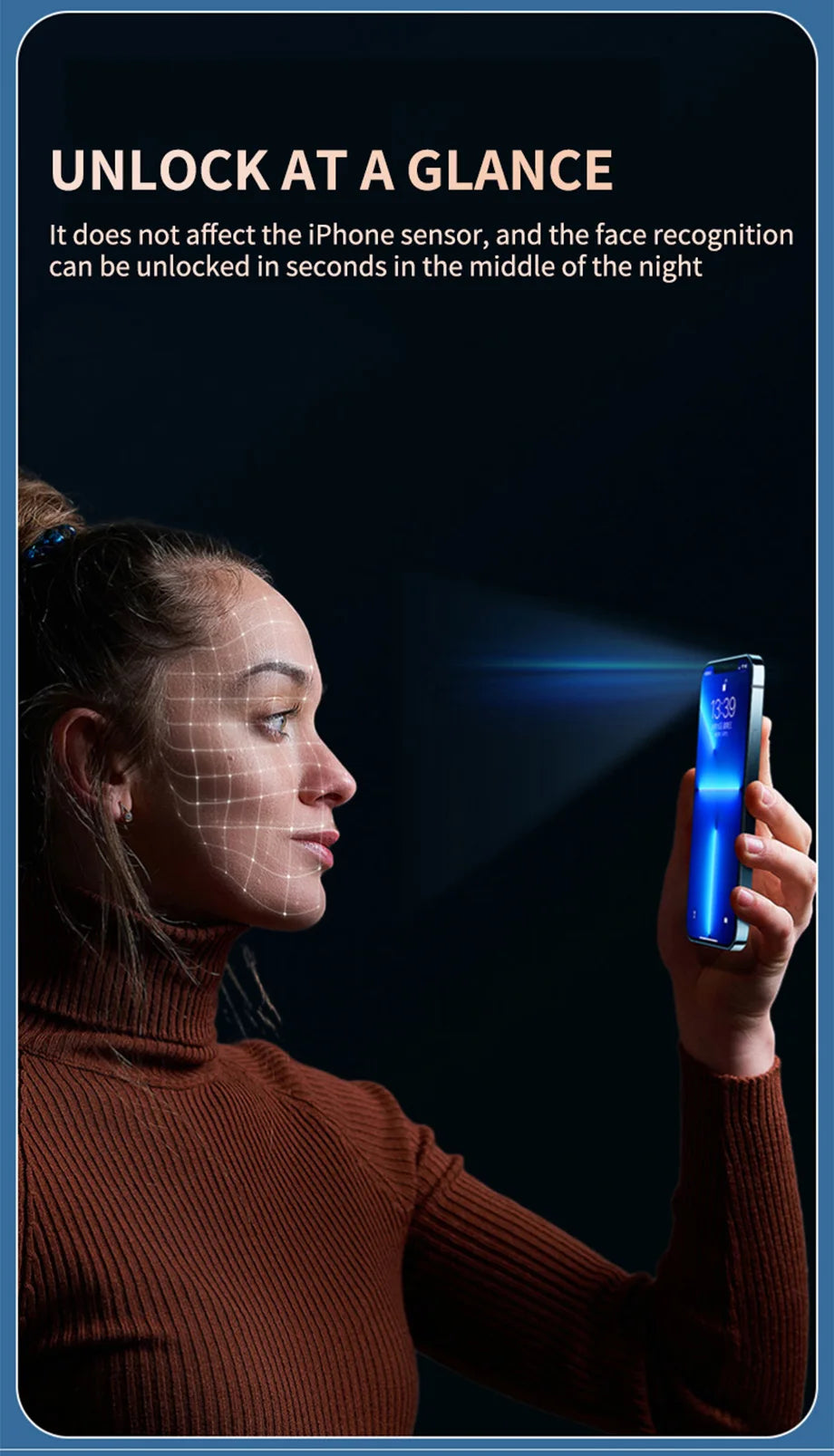 Anti-Spy Screen Protector for iPhone