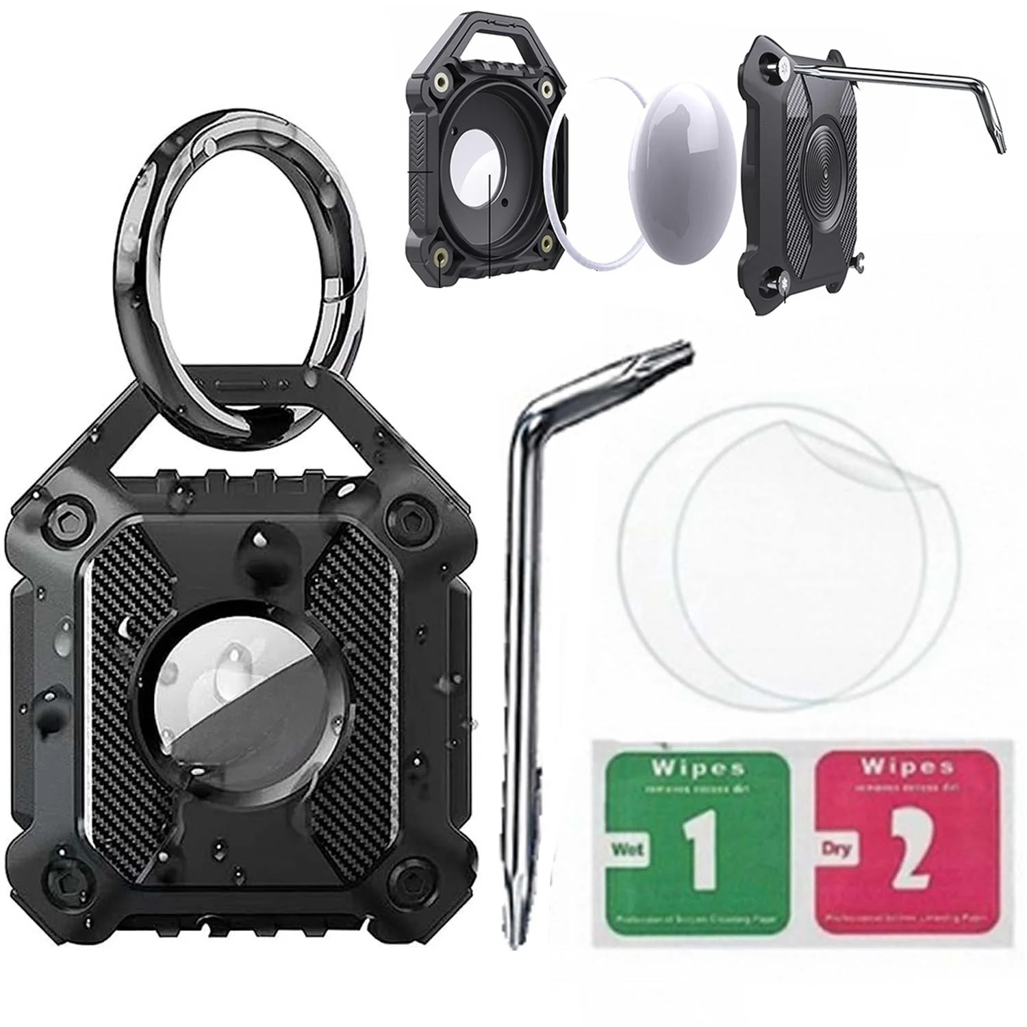 GPS Tracker Lock Case for Luggage & Backpack