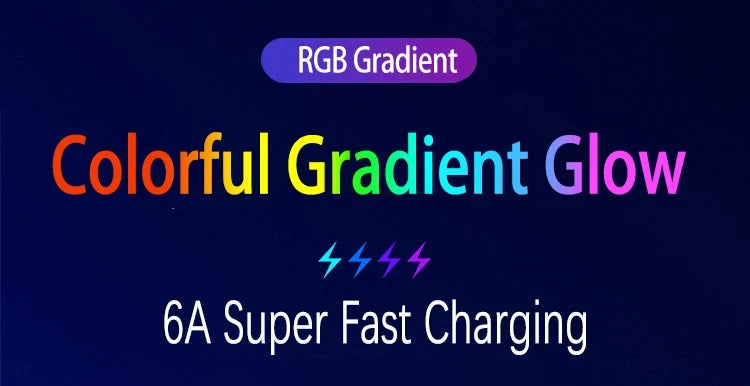 Universal 3-in-1 Fast Charge Cable – RGB Design