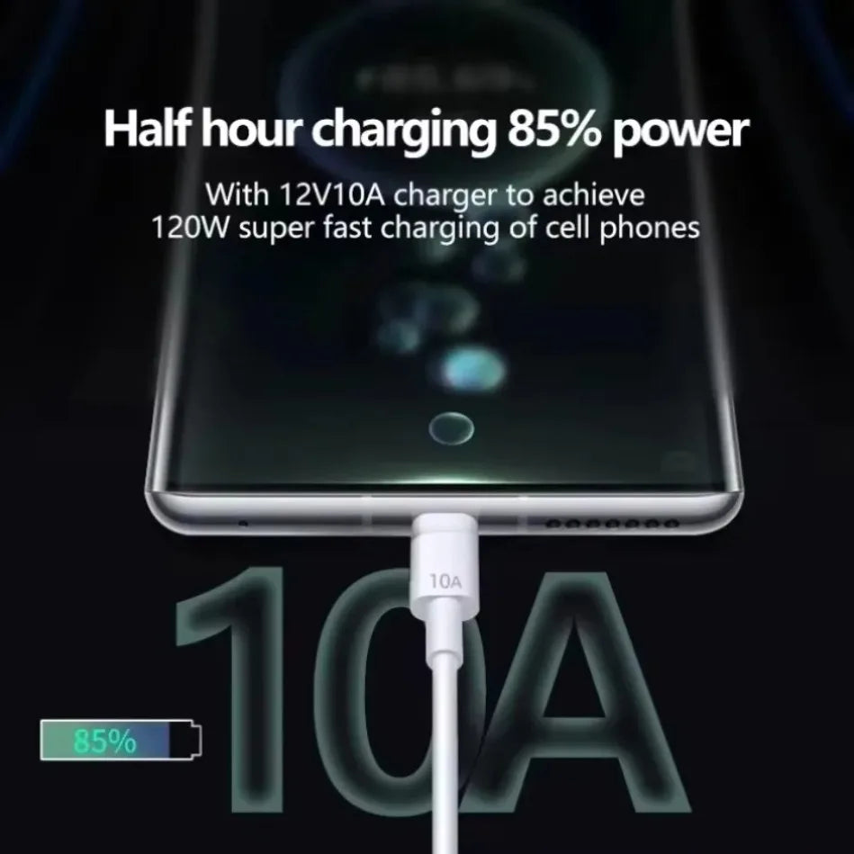 Universal USB-C Data & Charging Cable – 120W