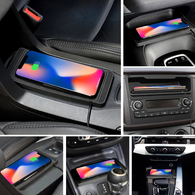 15W Non-Slip Wireless Car Charger Pad