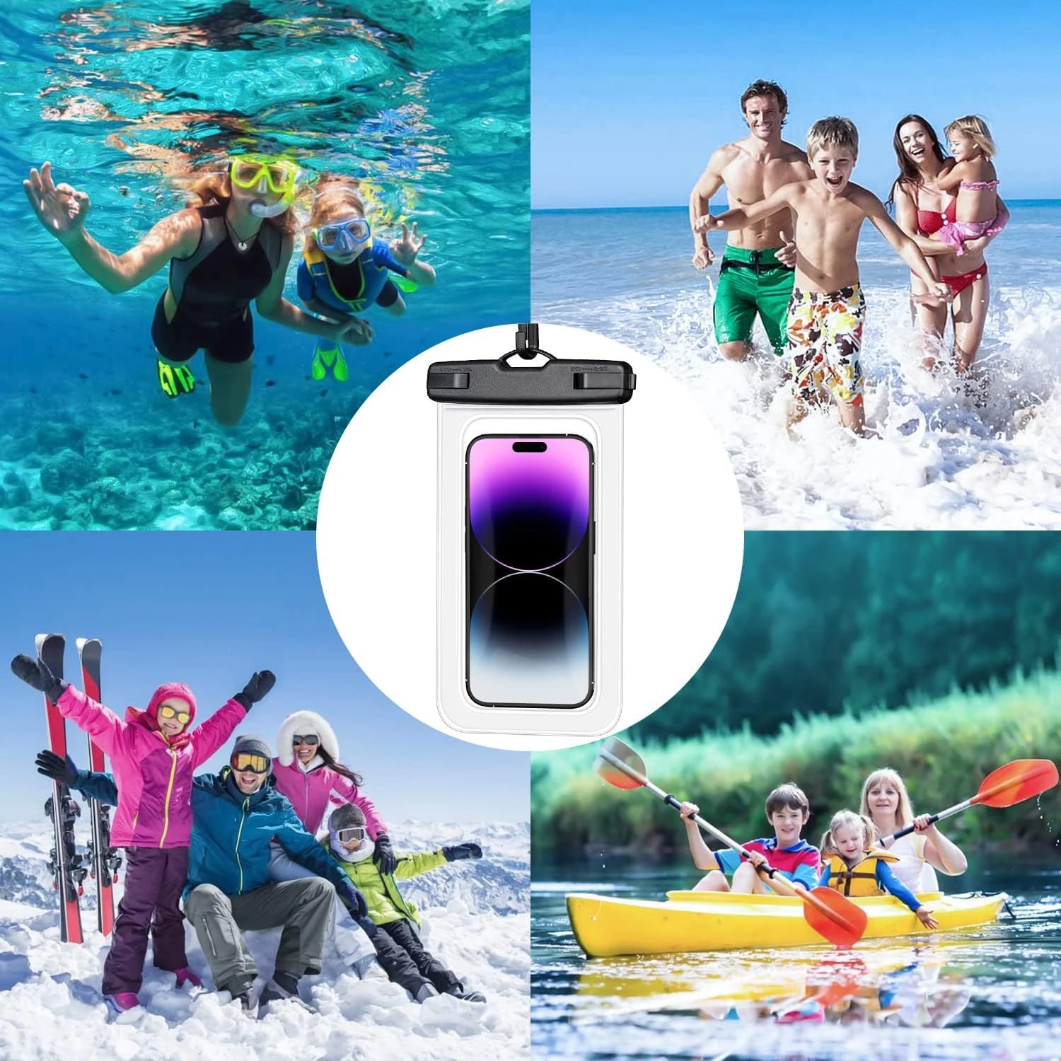 Universal Waterproof Swimming Phone Pouch