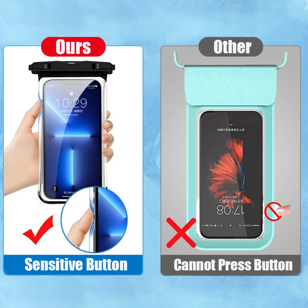 Universal Waterproof Swimming Phone Pouch
