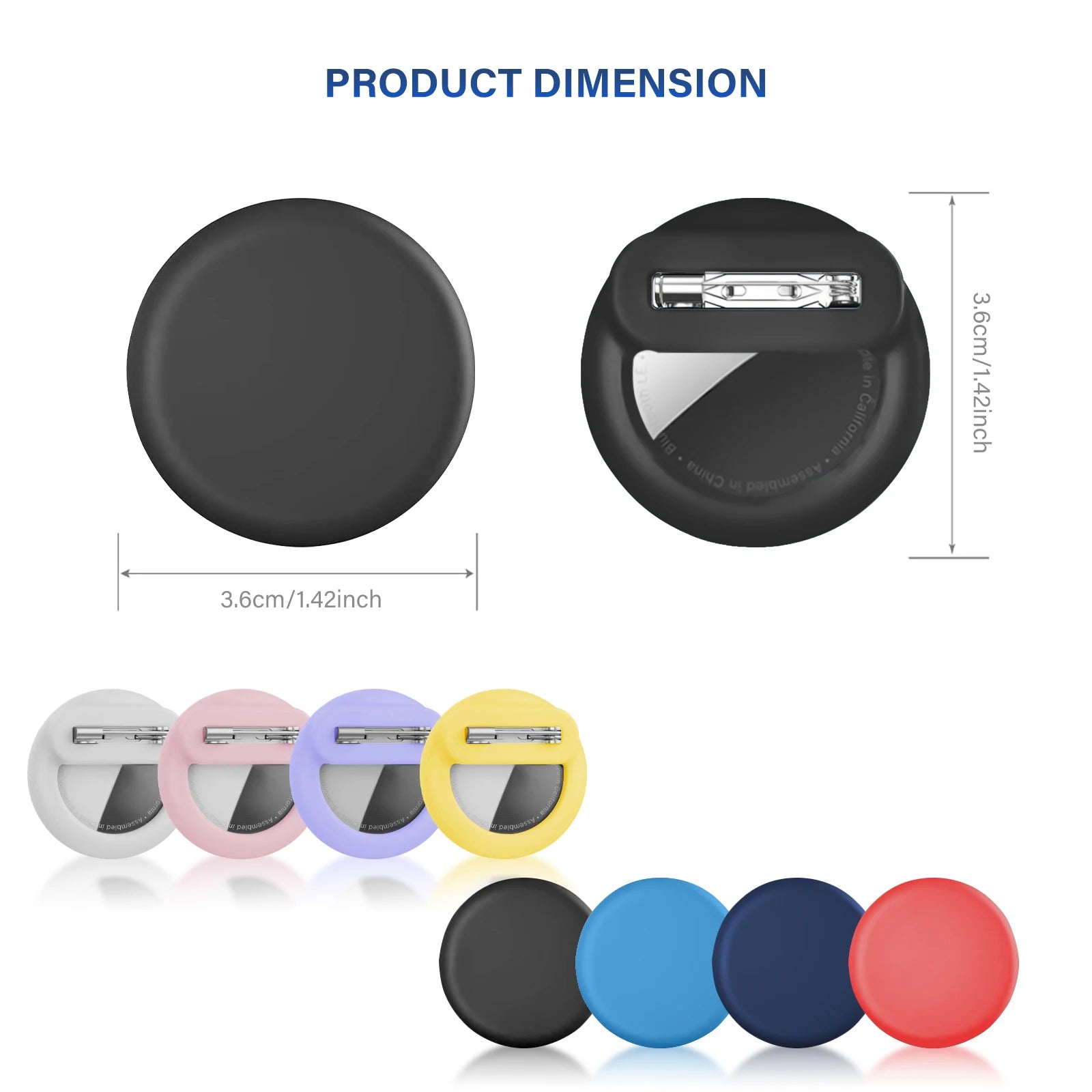 Hidden AirTag Protector – Silicone Tracker Case