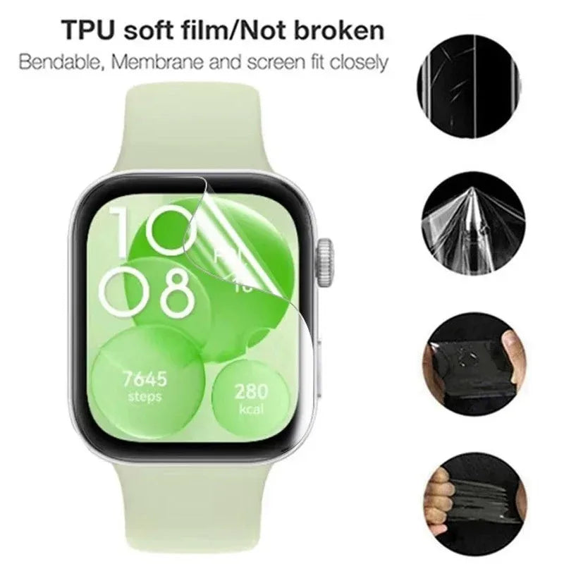 5-Pack Screen Protector for Huawei Watch Fit 3/4/Pro