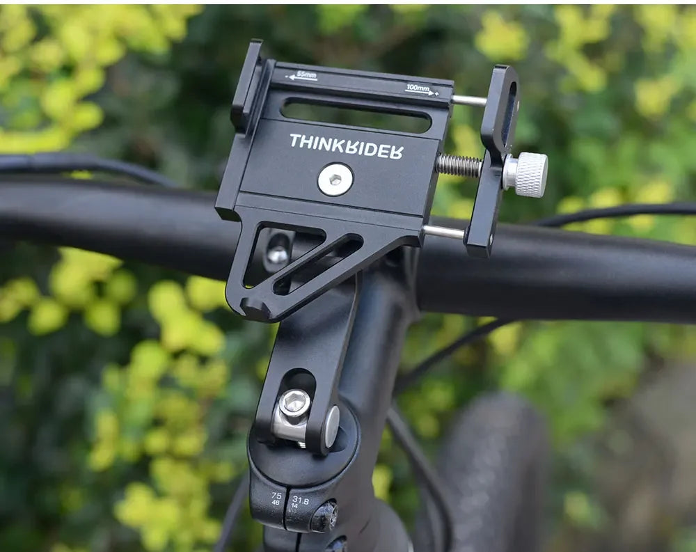 Adjustable Aluminum Bike Phone Mount – Non-Slip