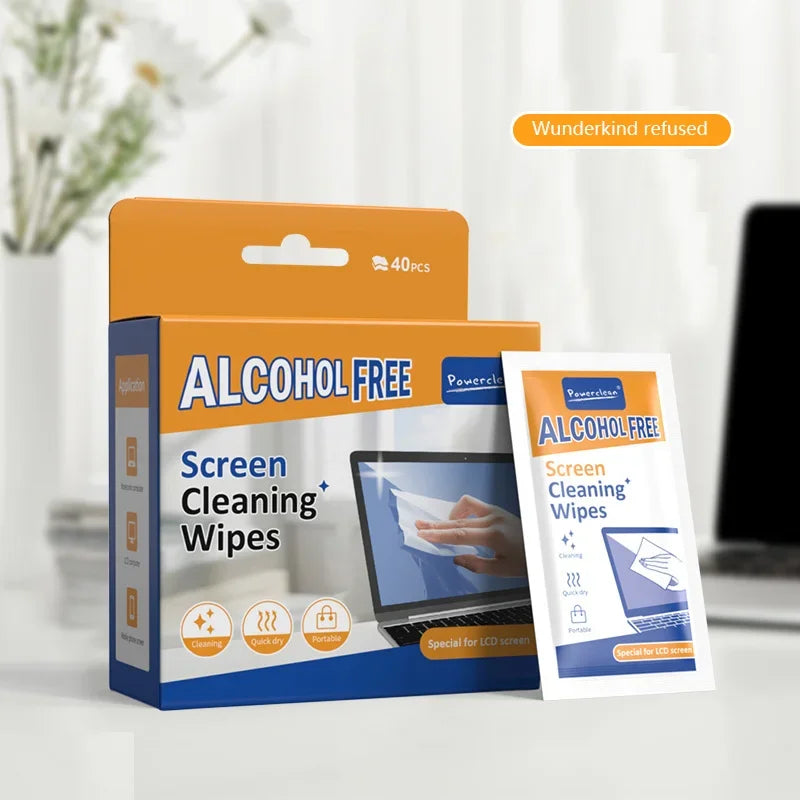 40pcs PC & Electronics Cleaning Wipes