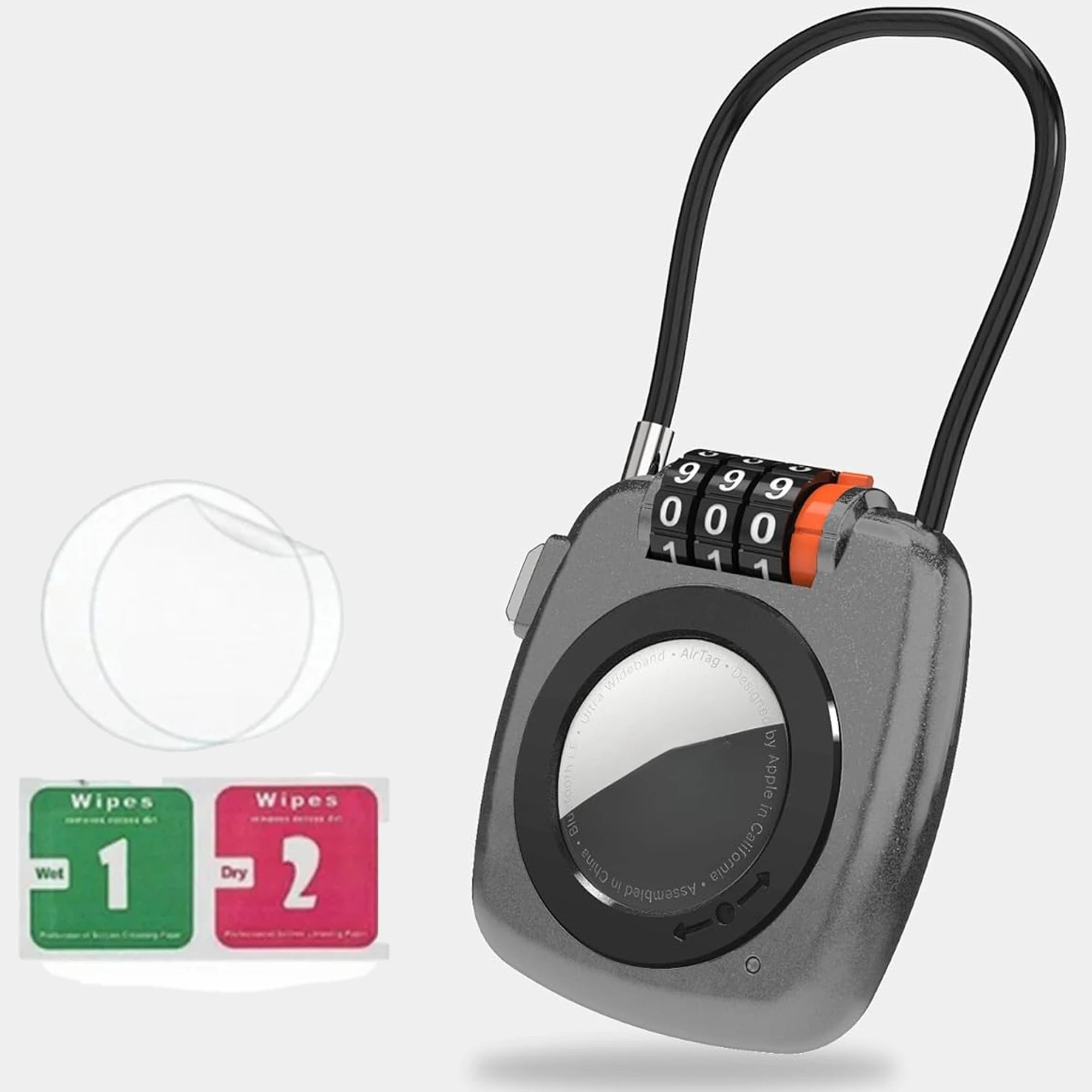 GPS Tracker Lock Case for Luggage & Backpack