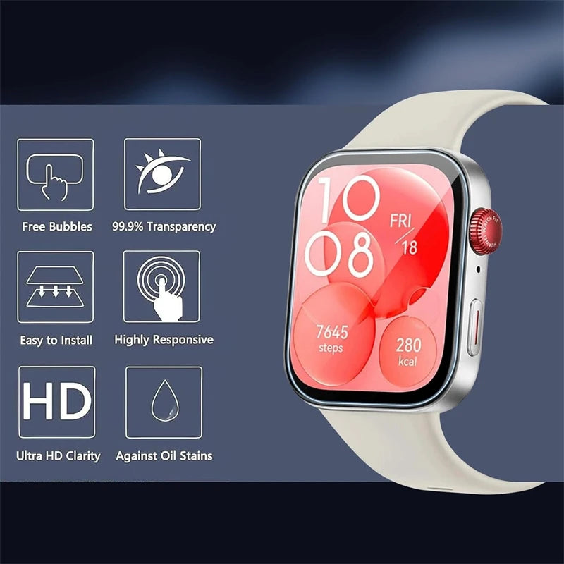 5-Pack Screen Protector for Huawei Watch Fit 3/4/Pro