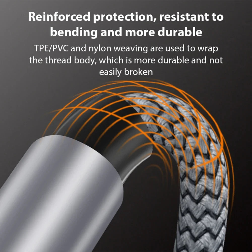 6A Right Angle USB-C Fast Charging Cable – 3–8M