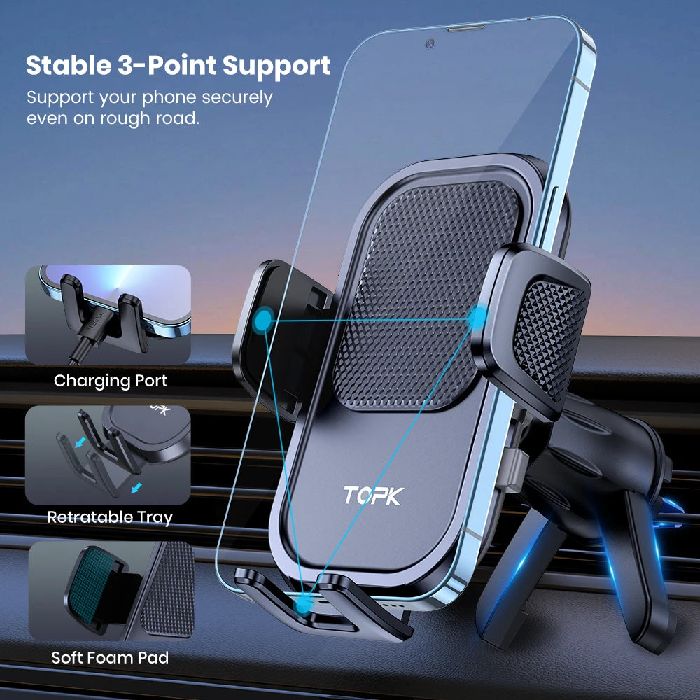 TOPK Car Mount for All Phones