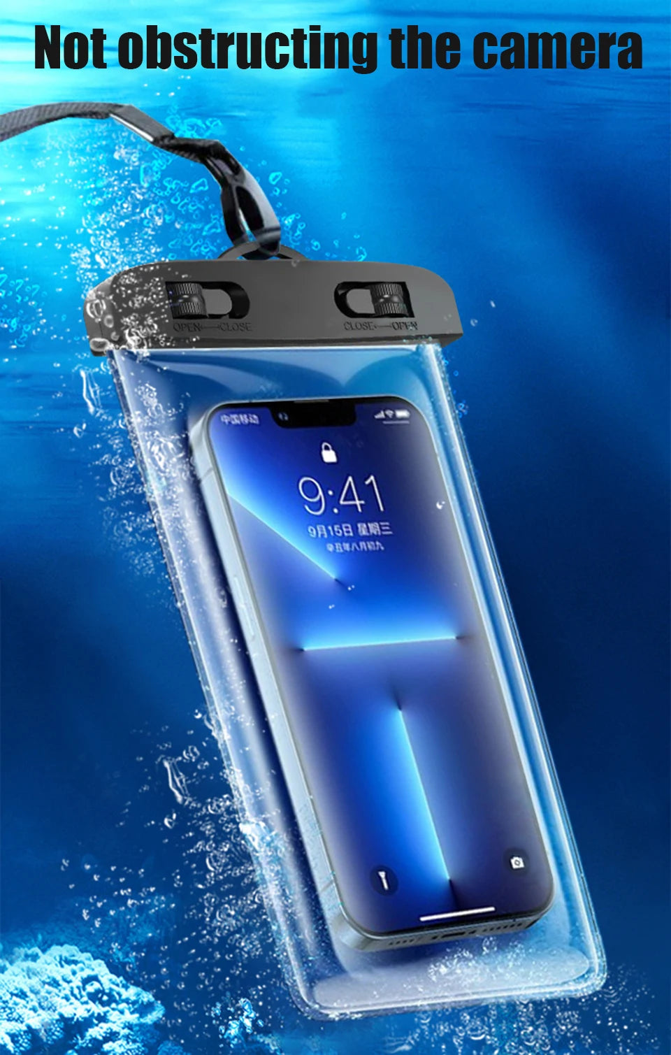 Universal Waterproof Swimming Phone Pouch