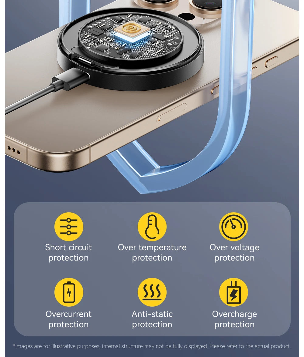 Essager 15W Magnetic Wireless Charger with Holder