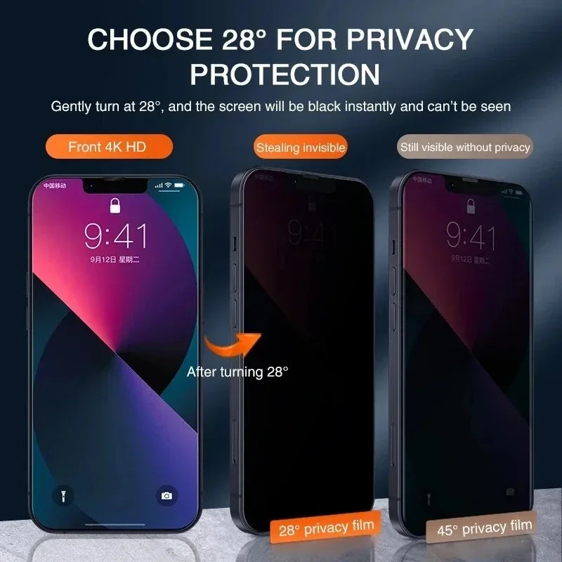 Anti-Spy Screen Protector for iPhone