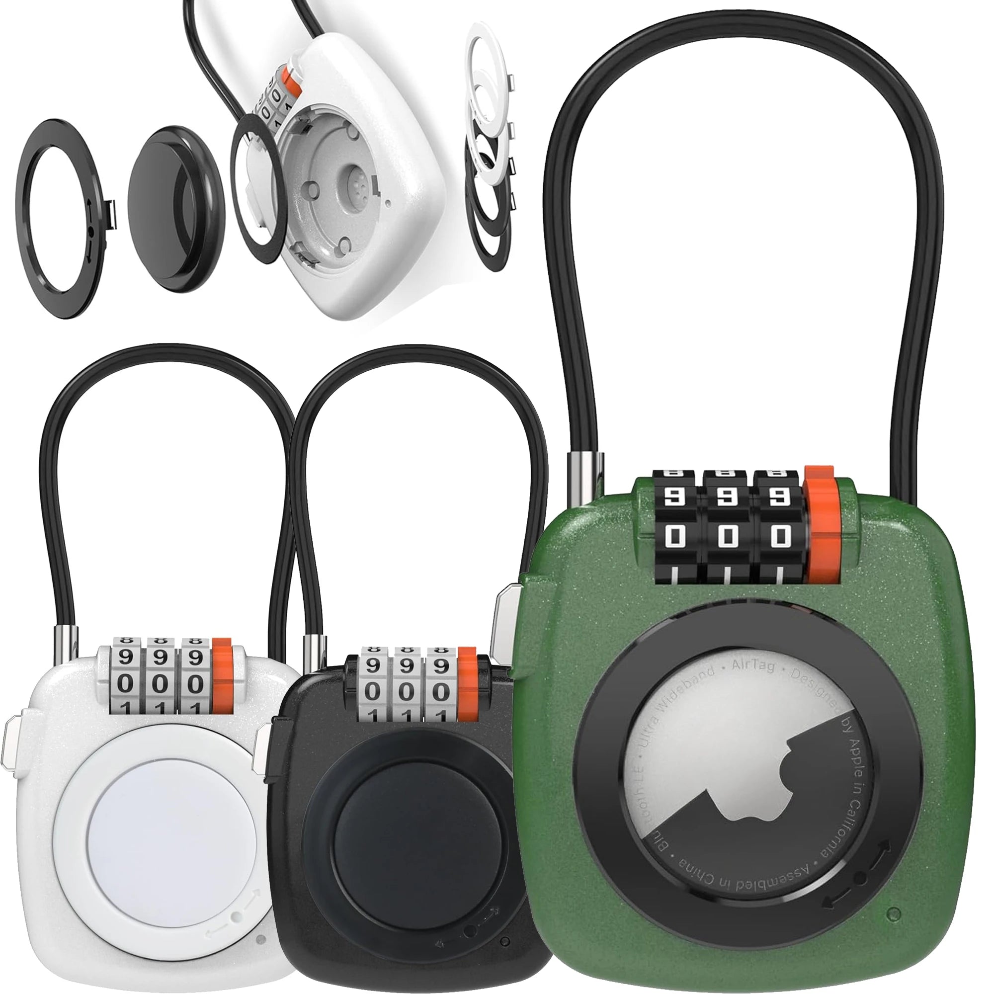 GPS Tracker Lock Case for Luggage & Backpack