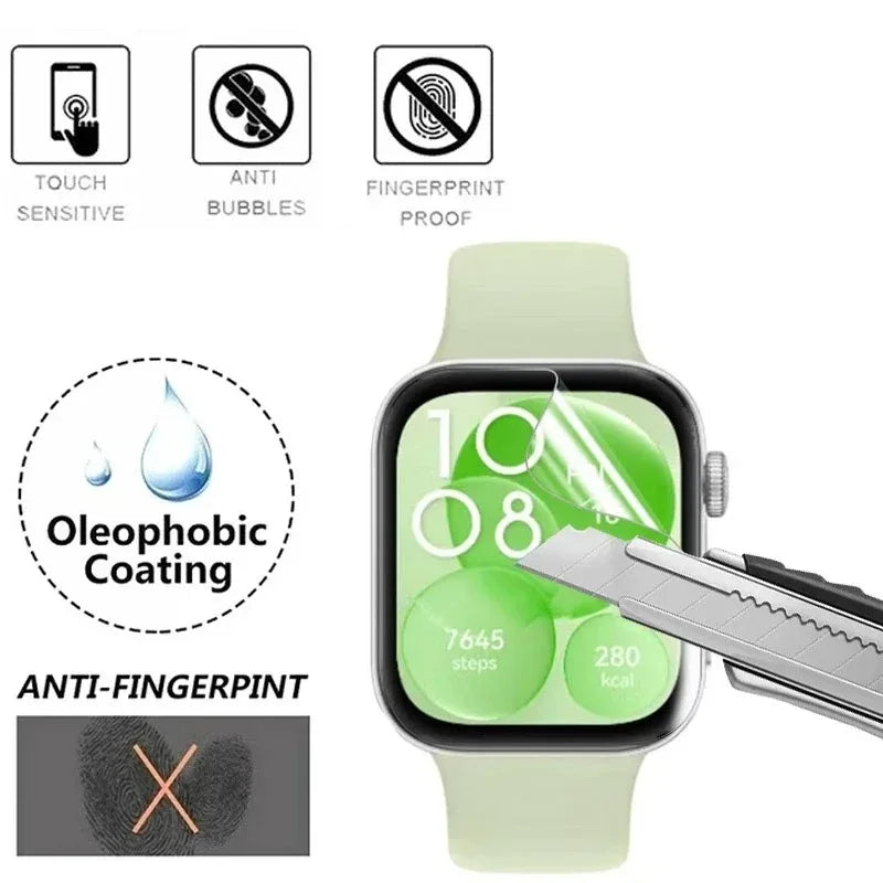 5-Pack Screen Protector for Huawei Watch Fit 3/4/Pro