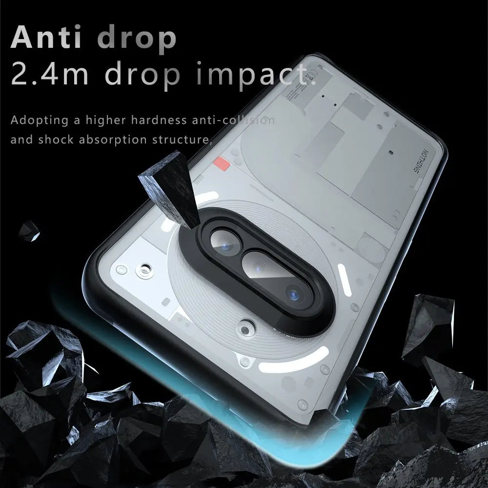 Shockproof Clear Case – Nothing Phone 3a