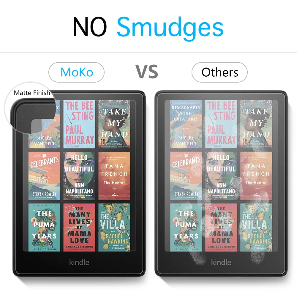 2-Pack PET Screen Protector for Kindle Paperwhite 2024