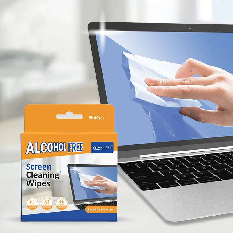 40pcs PC & Electronics Cleaning Wipes