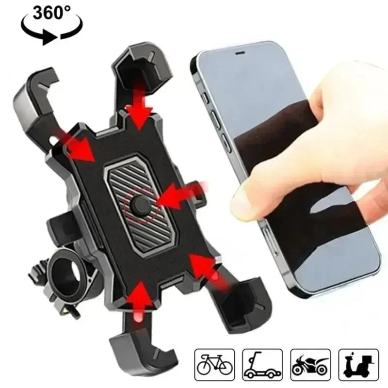 Non-Slip Motorcycle & Bike Phone Holder