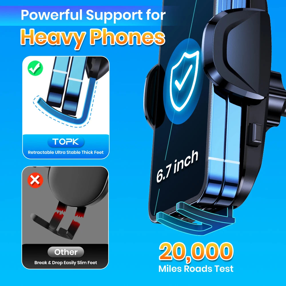 TOPK Car Mount for All Phones