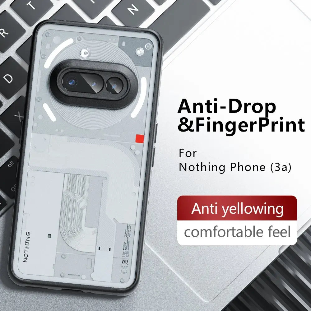 Shockproof Clear Case – Nothing Phone 3a