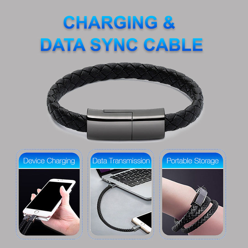 3-in-1 Bracelet Charger Cable